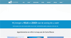 Desktop Screenshot of casaspanje.be